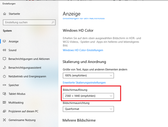 Monitor Auflösung lässt sich nicht ändern? (Computer, Technik, PC)
