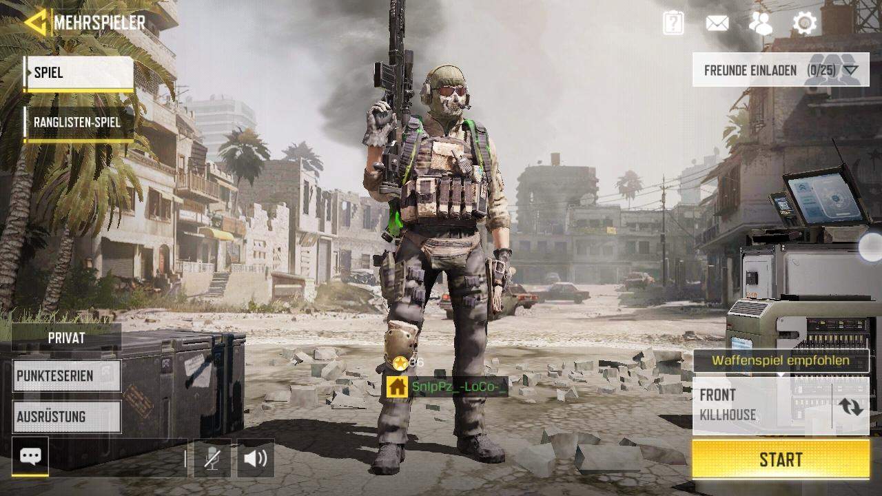 Call of Duty Mobile, wie kann man eins gegen eins mit Freunden dort spielen? Spiele