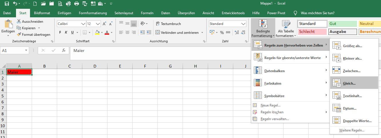 Excel Bedingte Formatierung Wenn Zelle Nicht Leer Excel soll Zellen farbig machen, wenn diese nicht leer ist? (bedingte
