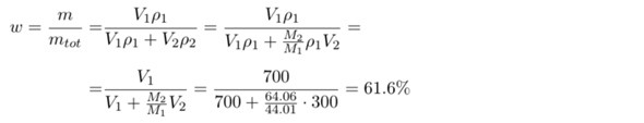 Wie von Stoffmengenanteil zum Massenanteil? (Schule, Chemie, rechnen)