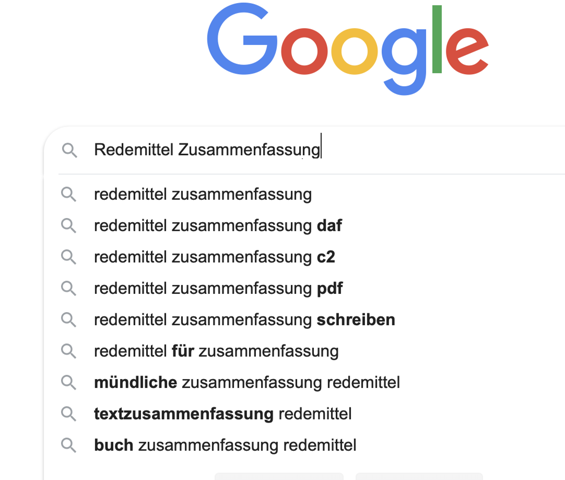 Gute synonym