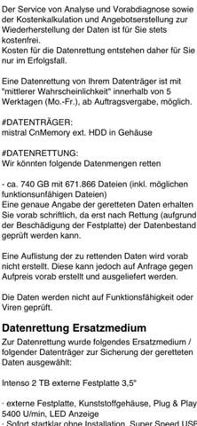 Dagenrettung Fehler Mbr Computer Festplatte Speicher