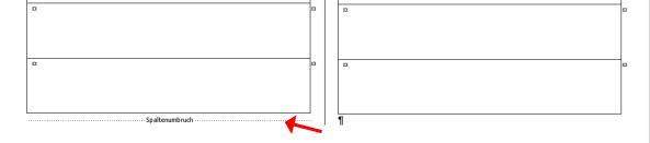 Word zwei Spalten gleich? (Microsoft Word, Office, A5)