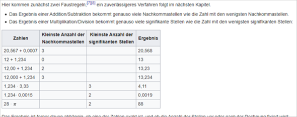 Wie Viele Gultige Ziffern Physik