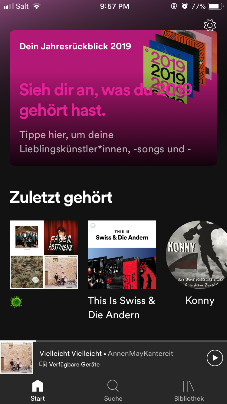 Wie kann man das auf Spotify bzw. Instagram machen (Frage lesen