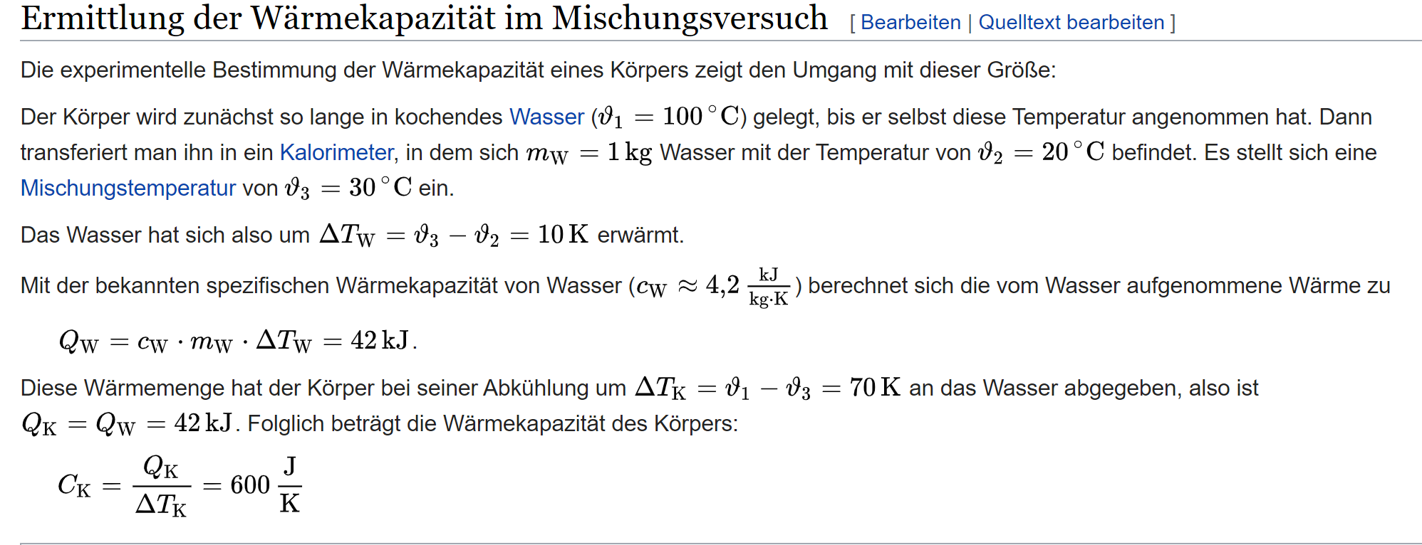 Spezifische Wärmekapazität Von Eis