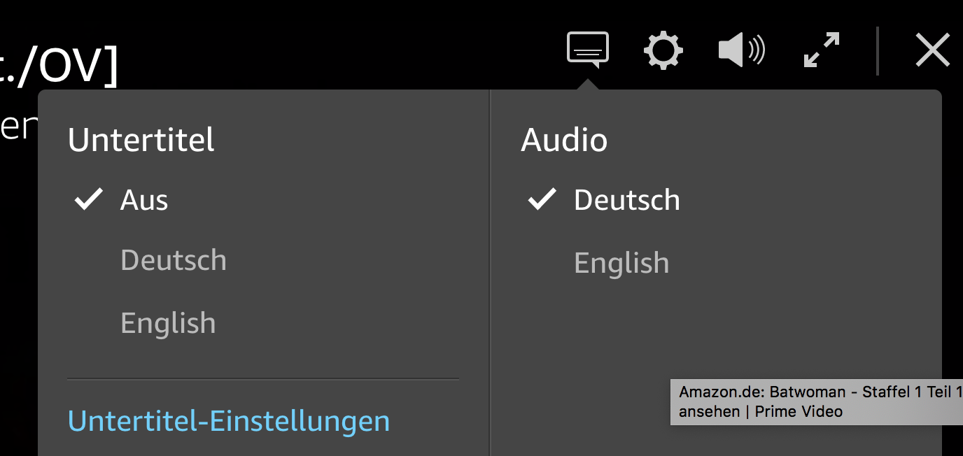 Amazon Prime untertitel einschalten? Technik, Technologie)