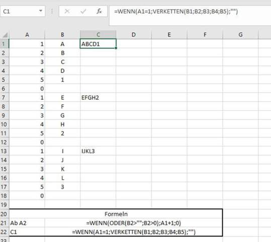 Excel Textverketten Formel Automatisieren Computer Excel Formel