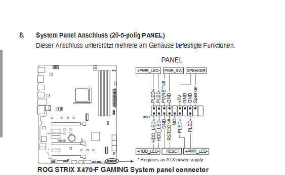 Front Panel Connector Computer Technik Spiele Und Gaming