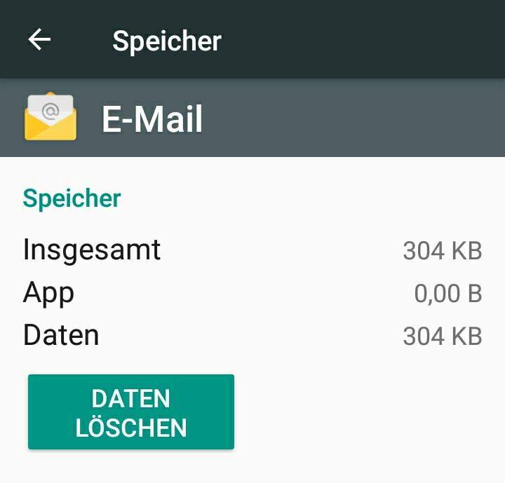 Android EMailAdresse löschen?