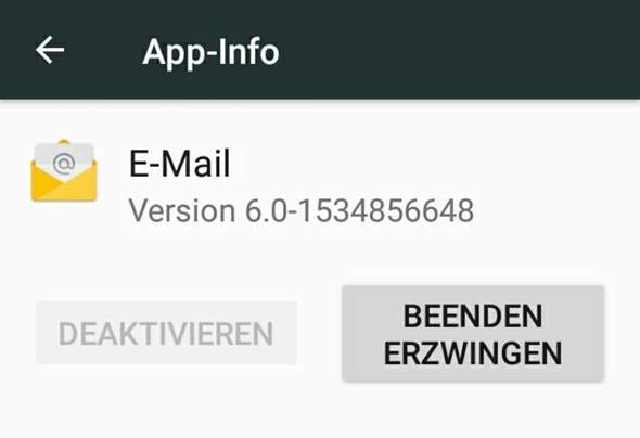  - (Android, E-Mail)