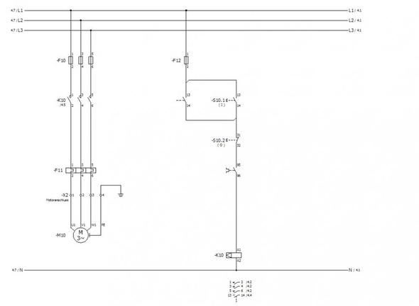 Schaltplan Aufgeloste Darstellung