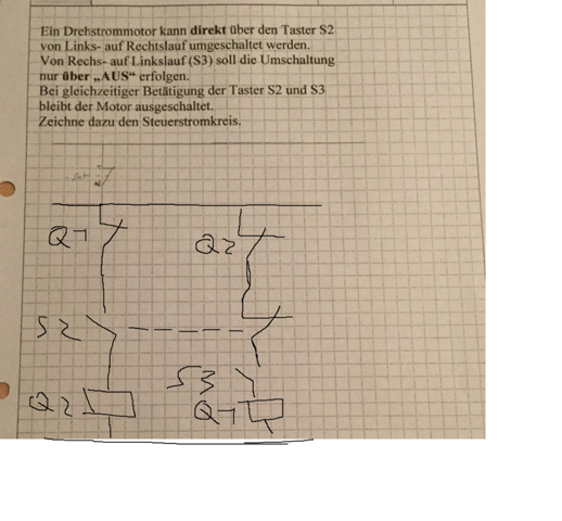 Hallo, ich lerne den Beruf Mechatroniker und jetzt müsste ...