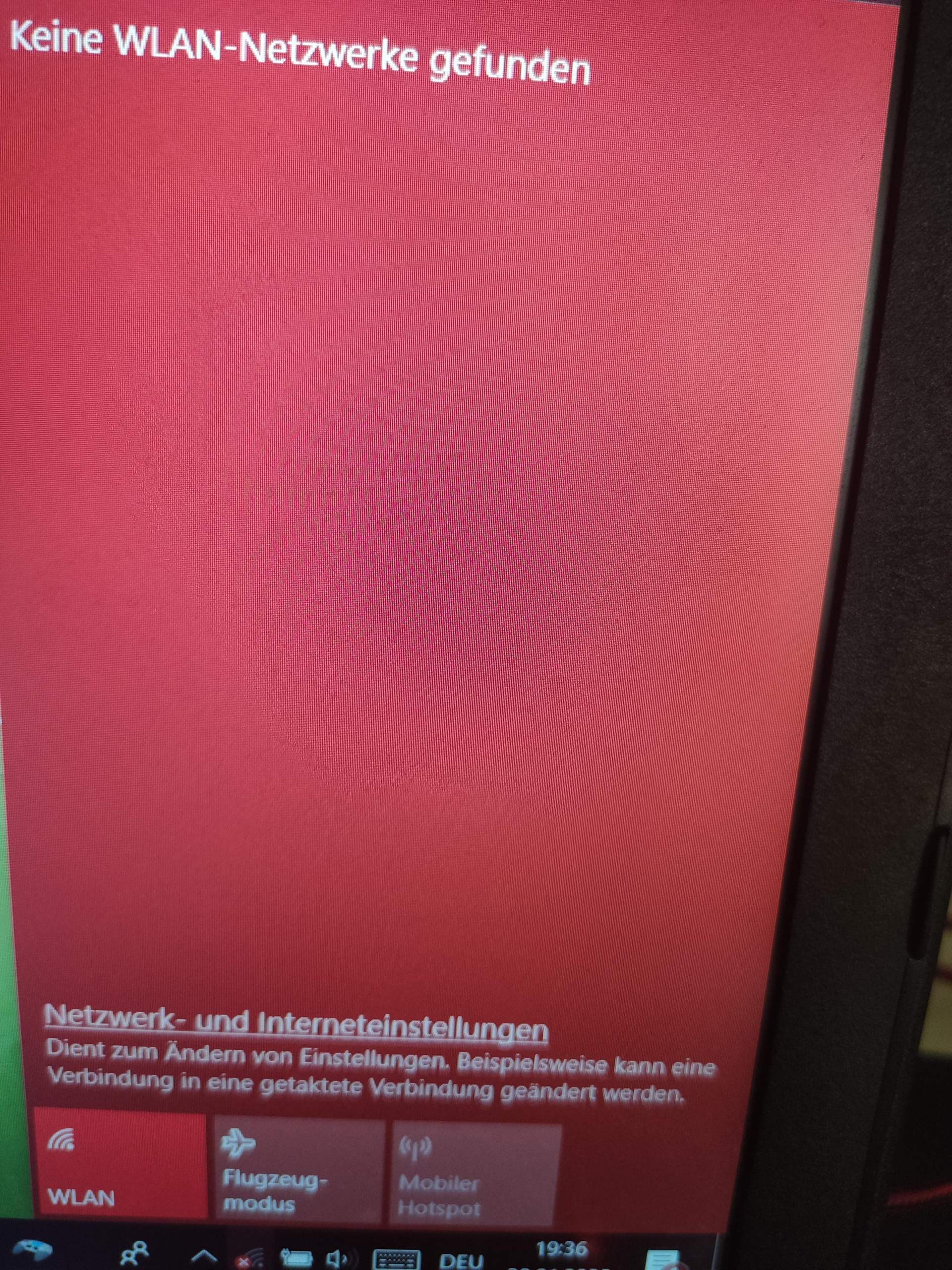 Pc Findet Wlan Nicht Handy Schon Laptop findet keine WLAN Netzwerke? (Computer, Technik, PC)