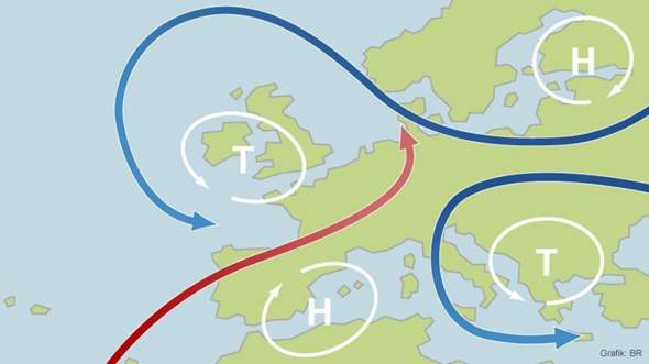 Wie erkenne ich Hoch- und Tiefdruckgebiete auf einer Karte? (Schule Wie erkenne ich Hoch- und Tiefdruckgebiete auf einer Karte? (Schule