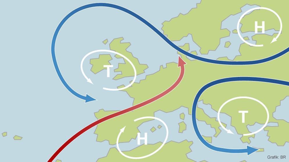 Wie Erkenne Ich Hoch- Und Tiefdruckgebiete Auf Einer Karte? (Schule ...