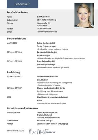 Welchen Von Den Lebenslaufen Ist Besser Bewerbung Lebenslauf Arbeitslos