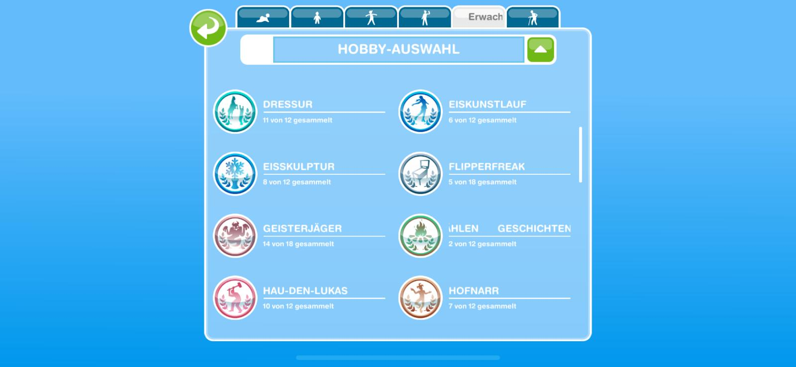 Sims Free Play Welche Hobbies können meine Sims haben und wie bekommen