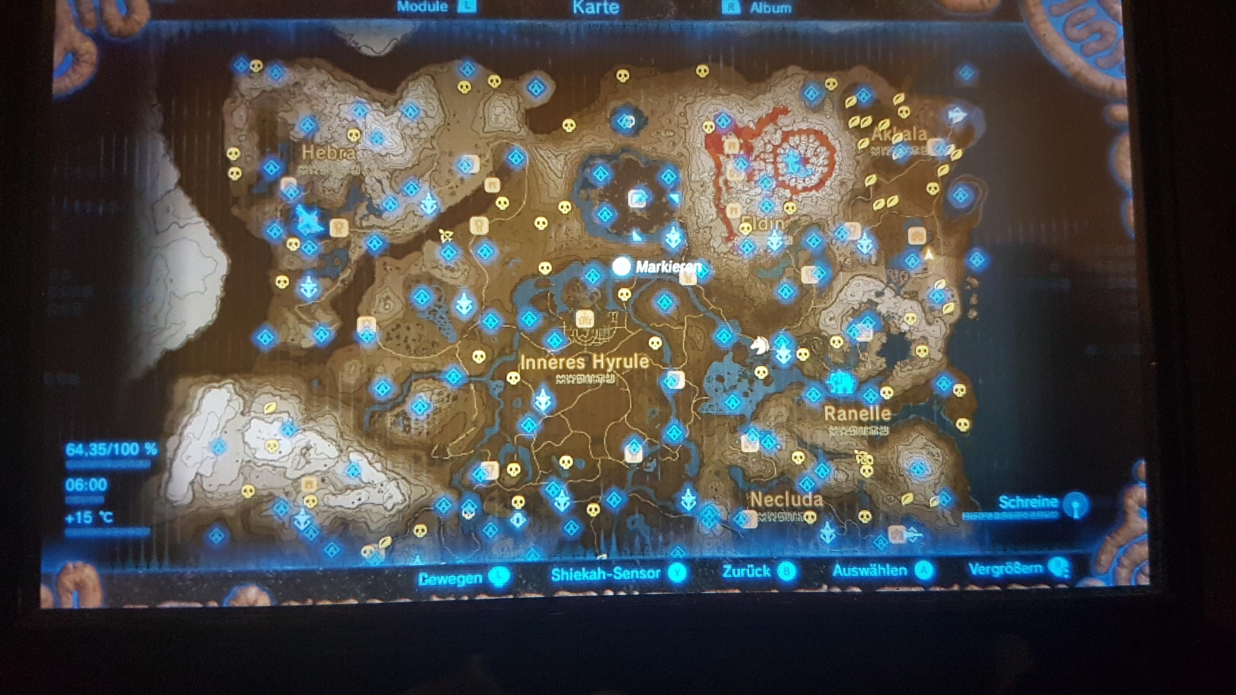 Zelda Breath of the Wild 120 Schreine? Der letzte fehlt mir? (Spiele
