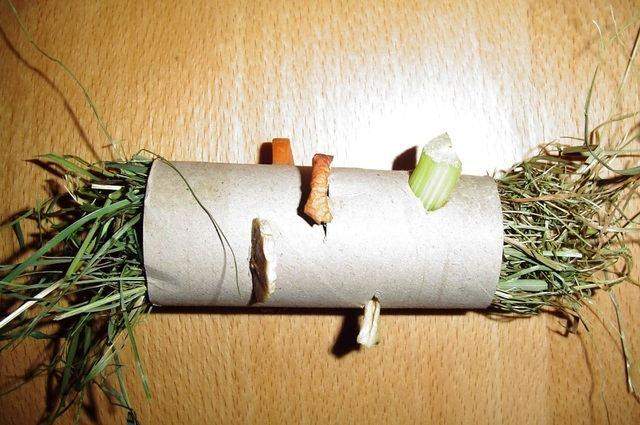 Hasenspielzeug Aus Holz – 5-teilig, Bunt, Mit Glockenball, Für Kaninchen, Meerschweinchen, Hamster