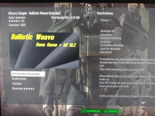 Fallout 4 Transmog Mod Computer Freizeit Spiele Und Gaming