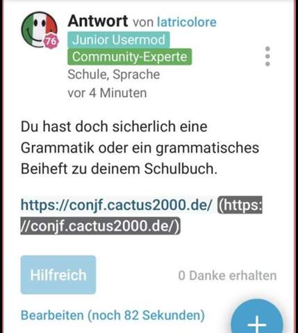 Wie Konjugiert Man Verben Im Present Schule Sprache Franzosisch