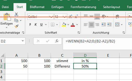  - (Microsoft Excel, Vergleich, Übereinstimmung)