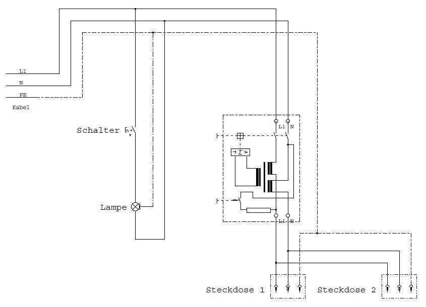 1 Phase - 1 RCD - 2 Stromkreise moeglich? (Elektrotechnik, Stromkreis ...