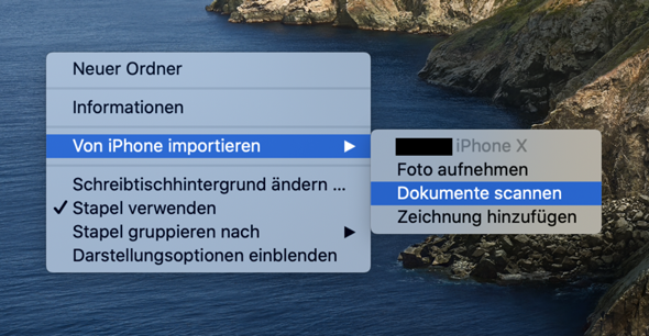 Dokumente Scannen Fur Macbook Iphone Apple Ios