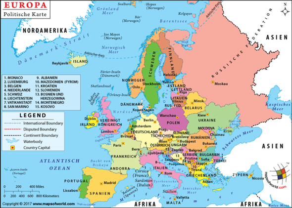 Aïe! 17+ Faits sur Europa Karte Meere Und Ozeane: Learn vocabulary