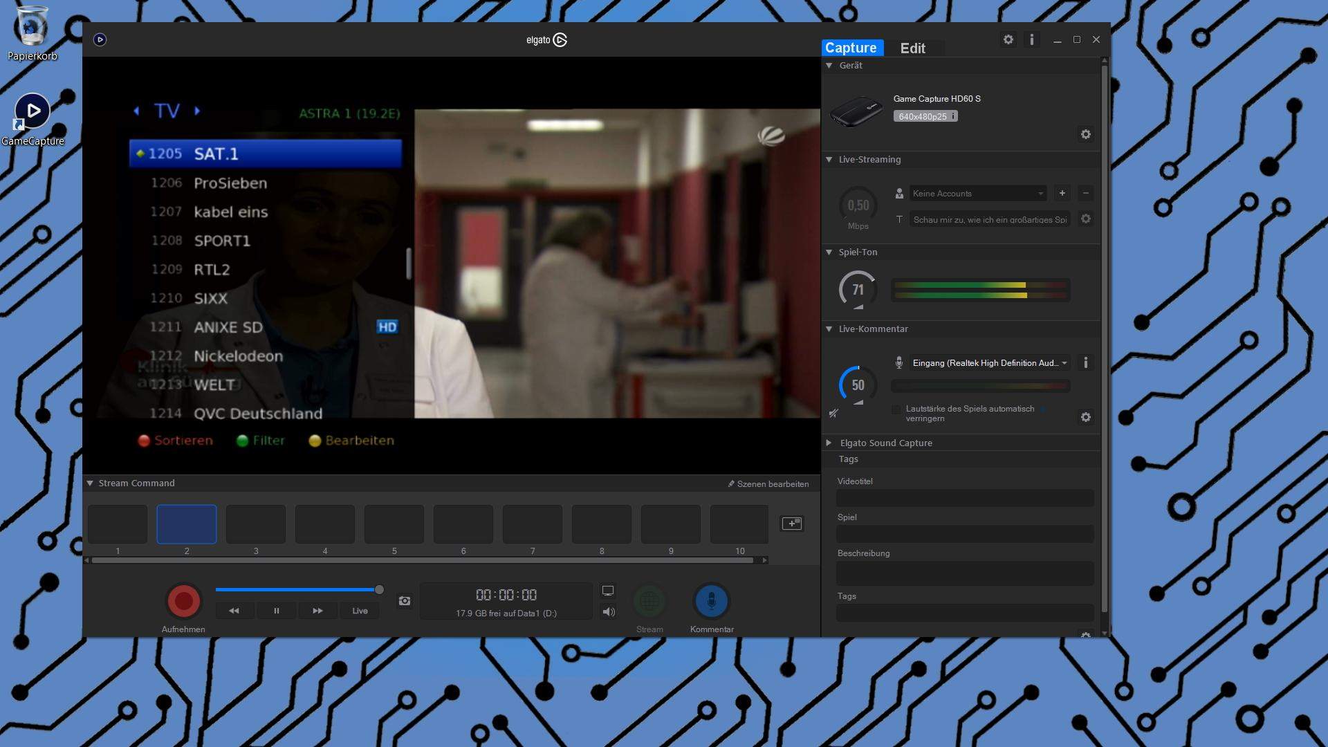 HDMI-Output in Fenster streamen? (Computer, Technik, Spiele und Gaming)