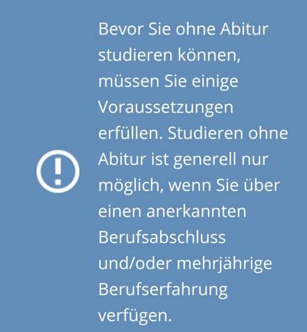 - (Schule, Ausbildung und Studium, Studium)