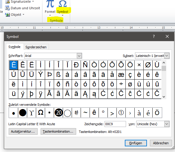 Wie kann man in Word spanische Buchstaben benutzen? Schule, Microsoft)