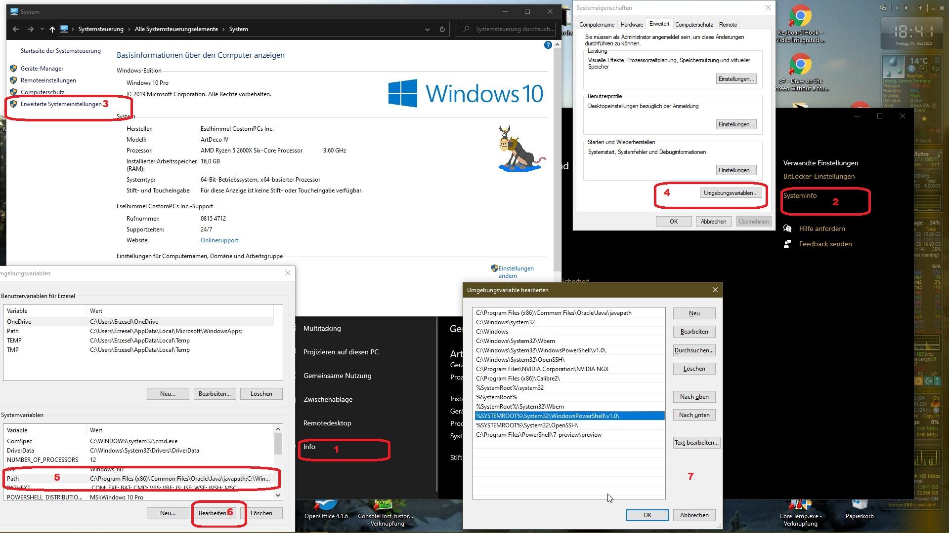 CMD Shutdown Befehl nicht erkannt? (Computer, PC, Technik)