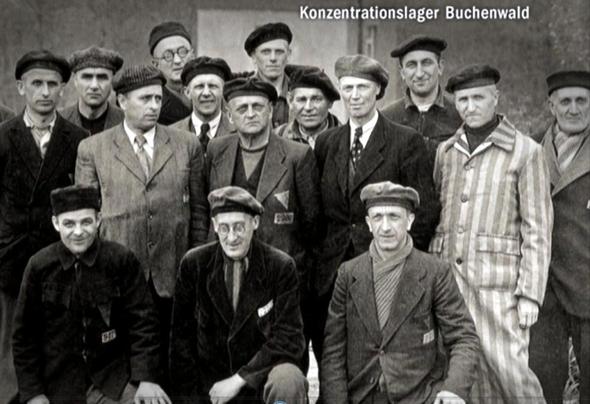 Un das sind einige unserer Brüder aus dem KZ Buchenwald - (Gott, Jehova)