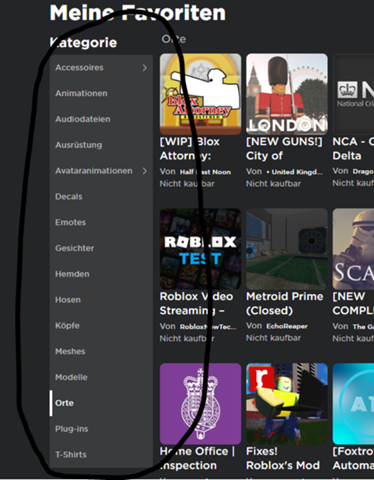 Wo Finde Ich Meine Favoriten Bei Roblox Spiele Und Gaming