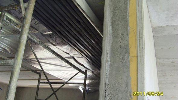 Fassadenteil auf für Keller - (Hausbau, Garage, Architekt)