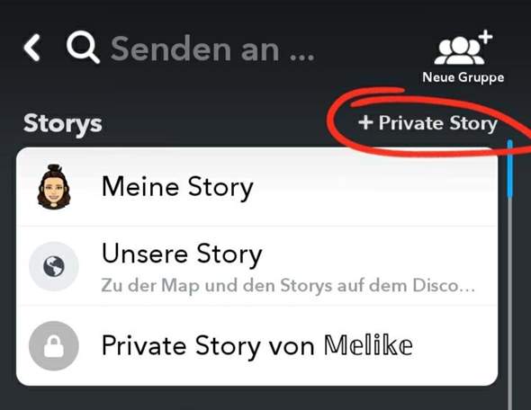 Snapchat, story erstellen in der Mehrere posten können? (Handy)