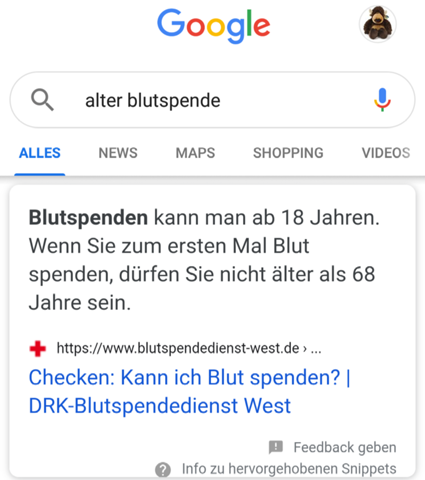 Wie Alt Muss Man Sein Um Eine Blut Spende Machen Zu Konnen Blutspende