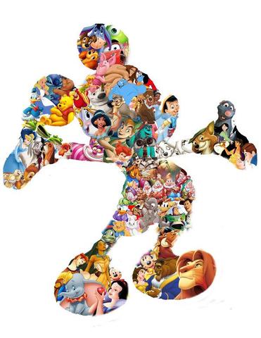 Micky Maus Disneyfiguren - (Präsentation, Disney)