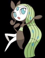 Das ist ein Meloetta in seiner ersten Form - (Pokemon, Entwicklung, Evoli)