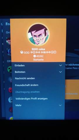  - (Xbox One, Xbox-Profil)