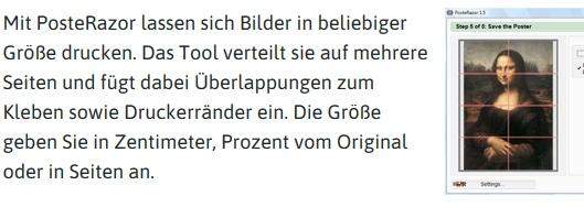Ein Bild Auf Mehrere Seiten Ausdrucken Computer Drucker Epson