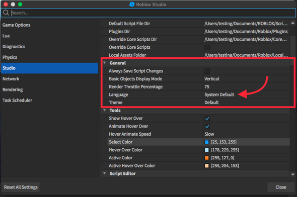 Roblox Studio Hat Automatisch Sprache Verandert Was Tun