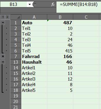 Screenshot - (Microsoft Excel, Tabelle, Versteck)