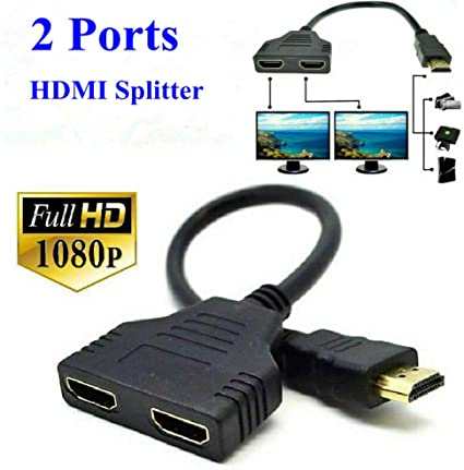 Laptop 1 x HDMI über Splitter zwei Monitore mit verschiedenen Anzeigen? (Computer, Technik, PC)