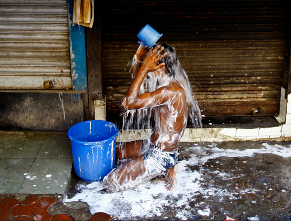 Leidenschaftliche Indische Dusche Leidenschaftliche Indische Dusche