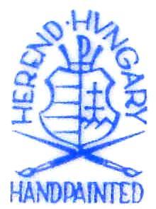 Herend Porzellan verschiedene Stempel Unterschied 2. Wahl? (sammeln)