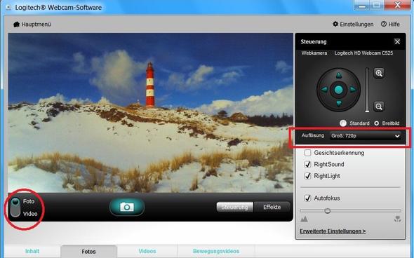 Webcam Fotos Machen Logitch Foto Kamera Skype