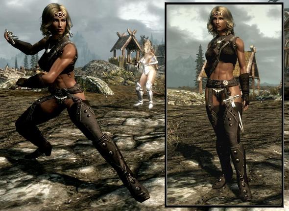 Bruderschaftsrüstung gemoddet - (PlayStation 3, The Elder Scrolls V: Skyrim, RPG)